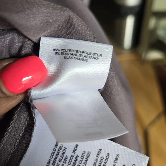 Nine West Sleeveless Blouse Sz S Platinum - Picture 4 of 9